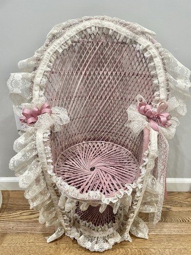 Vintage child wicker ratan - vintage,