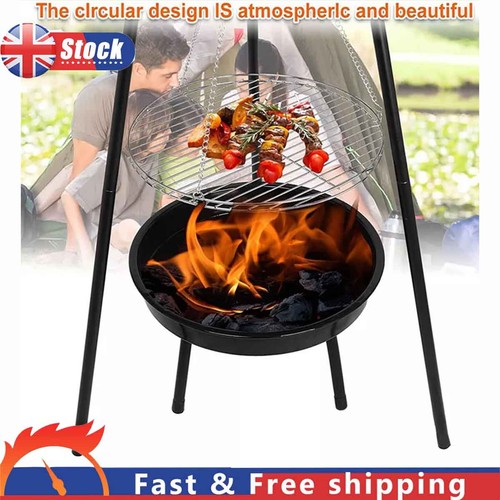 Tripod outdoor fire pit bbq - outdoor,