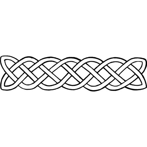 Celtic knotwork unmounted - 'celtic, knotwork'