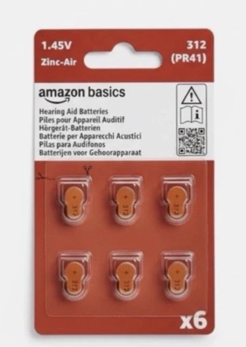 60pcs size 312 hearing aid - hearing,