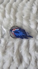 Blue Flame Exhaust Keyring key