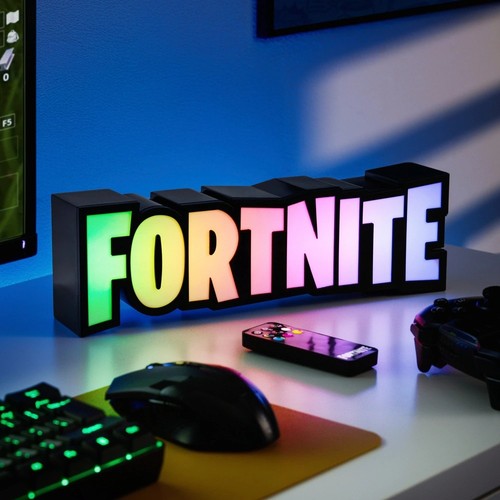 Fortnite logo light led gaming - fortnite,