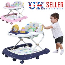 Baby Walker Bouncer First Steps Push Along Activity Music Ride On Car Melody R