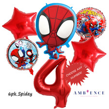 Spidey Balloons Birthday