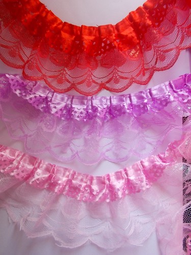 Satin ribbon over - satin,