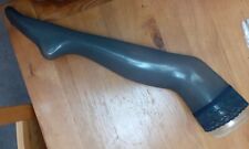 Lace Topped Stockings Nearly Black 3 pairs One Size