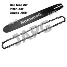 20" Bar & Chain Set, Husqvarna