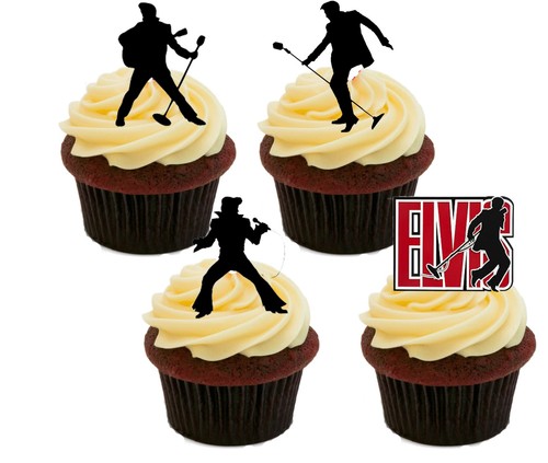 Elvis silhouettes edible - silhouettes,