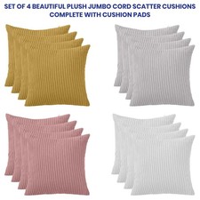 Crushed velvet cushion cover - crushed,