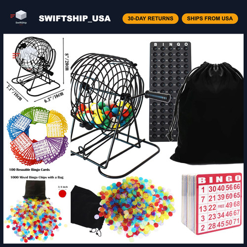 Deluxe bingo game - deluxe, 8"