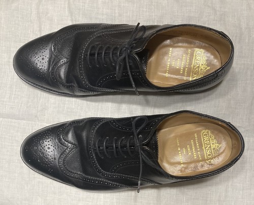 Grenson blk leather - leather, dress