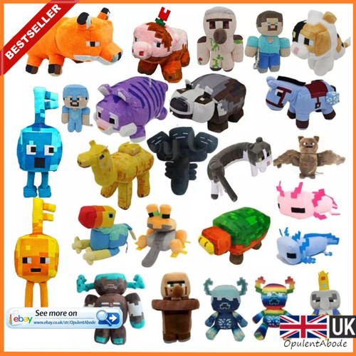 Minecraft plushie stuffed - plushie,