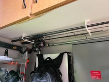 Fishing rod holder set - set, ceiling