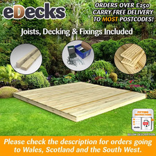 EXTREMELY CHEAP Reject Discount Decking Kits Complete Packs Multiple Sizes
