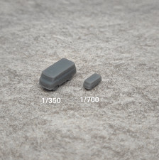 1/350/700 UAZ-452 van resin