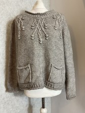 M&S Indigo jumper knitted wool