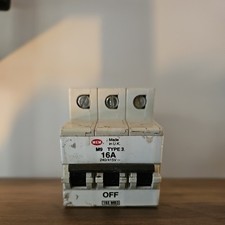 MEM MCB 16 Amp Type 2 Triple