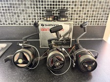 Shimano Triton 4500 Baitrunners X3 + 2 Spools & Box - CARP PIKE SEA FISHING REEL