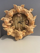 Vintage Piggin Wall Clock