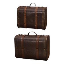 Wooden Vintage Style Suitcase