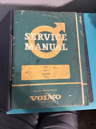 Volvo p1800 p120 b18a - volvo,