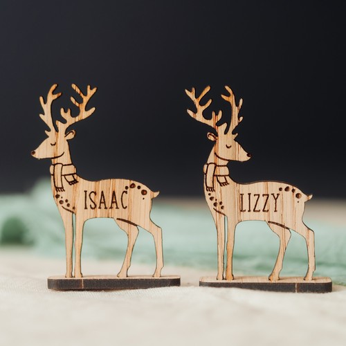Christmas reindeer place - christmas,
