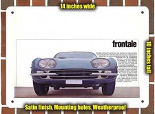 Metal Sign - 1966 Lamborghini