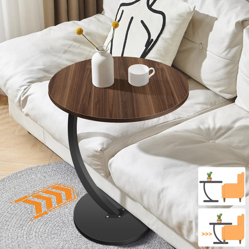 Round side table shape sofa - side,