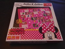 ? Minnie Mouse Snakes And Ladders Board Game Trefl 4+ Complete