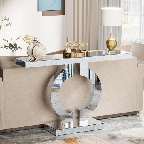 Inch mirrored console - mirrored, table