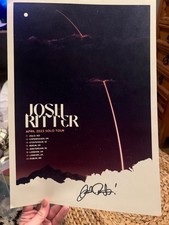Josh Ritter Poster Signed!!
