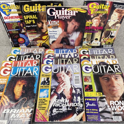 Vintage guitar magazine bundle - guitar,