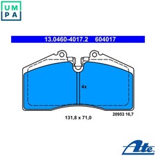 BRAKE PAD SET DISC BRAKE