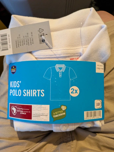 Pack kids boys white school - kids,