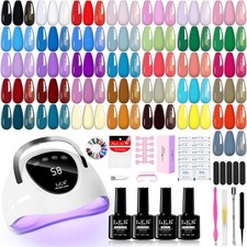LKEE Gel Nail Polish Set with