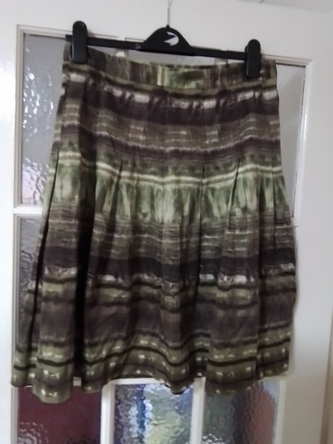 Zara line khaki skirt - zara,