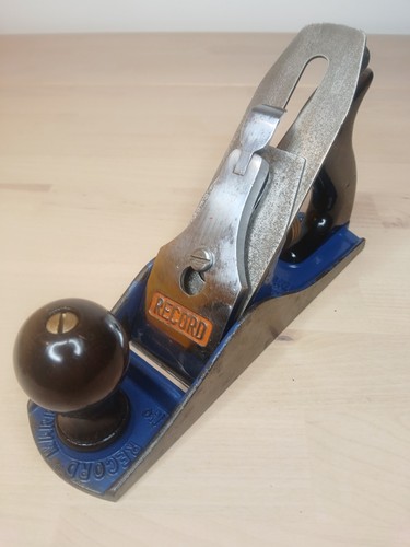 Record smoothing plane - 04,