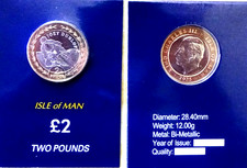ISLE OF MAN TT RACES £2 COIN