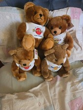 4 Hard Rock Cafe Plush Bears