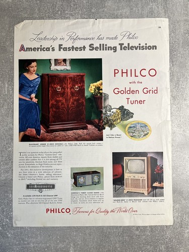Philco television and - television,