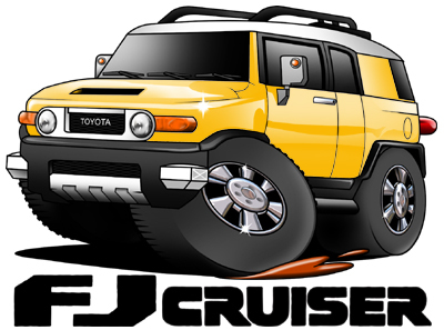 Toyota cruiser cartoon - cruiser,