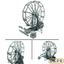 DAPR- OO Gauge Model Railway Fairground Kit - Motorised Mobile Ferris Wheel Ride