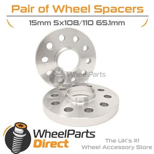 Wheel spacers 5x108 - wheel, (2)