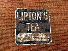 2x SELF ADHESIVE LIPTON'S TEA
