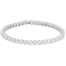 925 Silver 5.80Ct Round Cut