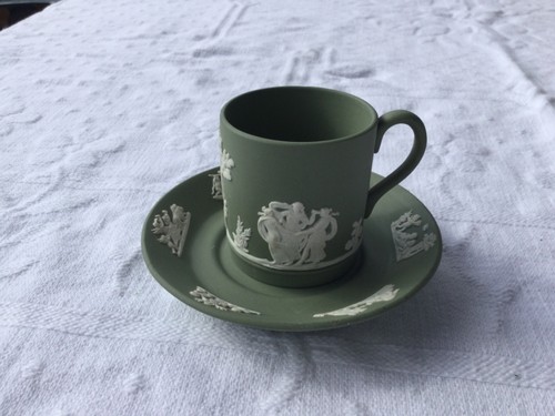 Wedgewood green jasperware - wedgewood,