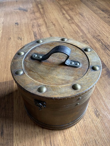 Vintage 1970s brass studded - vintage,