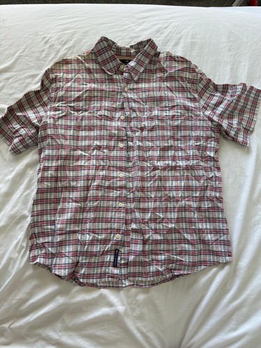 Men short sleeve red and - men’s,