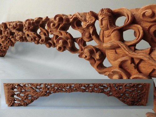 Japanese w126cm carved - japanese,