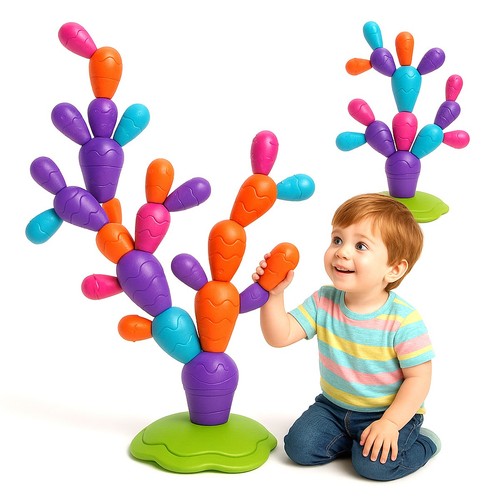 Kids pcs cactus toy diy - kids,